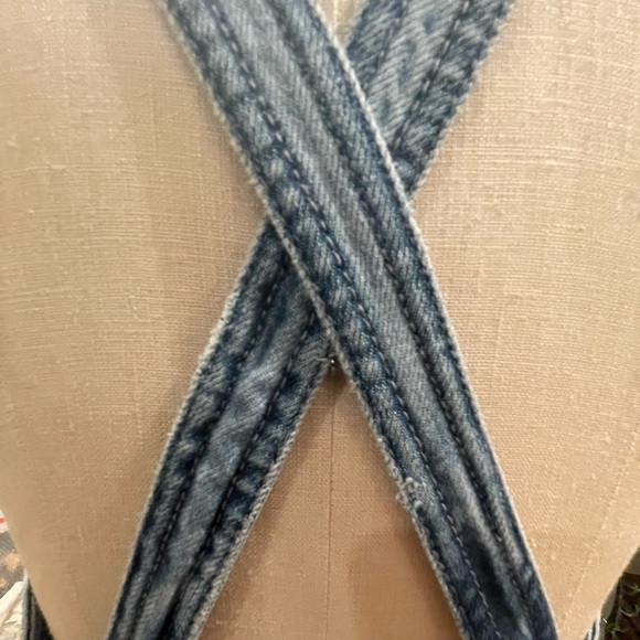 H&M Loves Coachella Wrapover Embroidered‎ Denim Dress - Picture 8 of 12